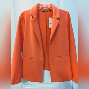 Women's Orange Blazer